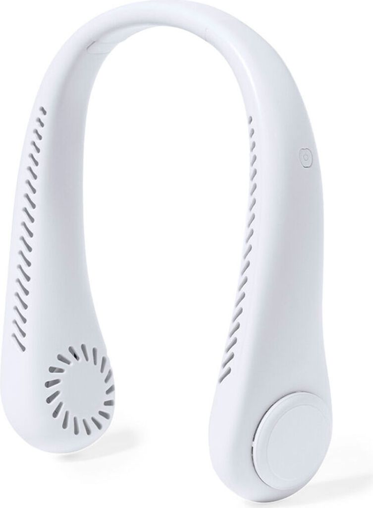Nackenventilator Lifetime Weiß Aufladbar USB Produktbild 
