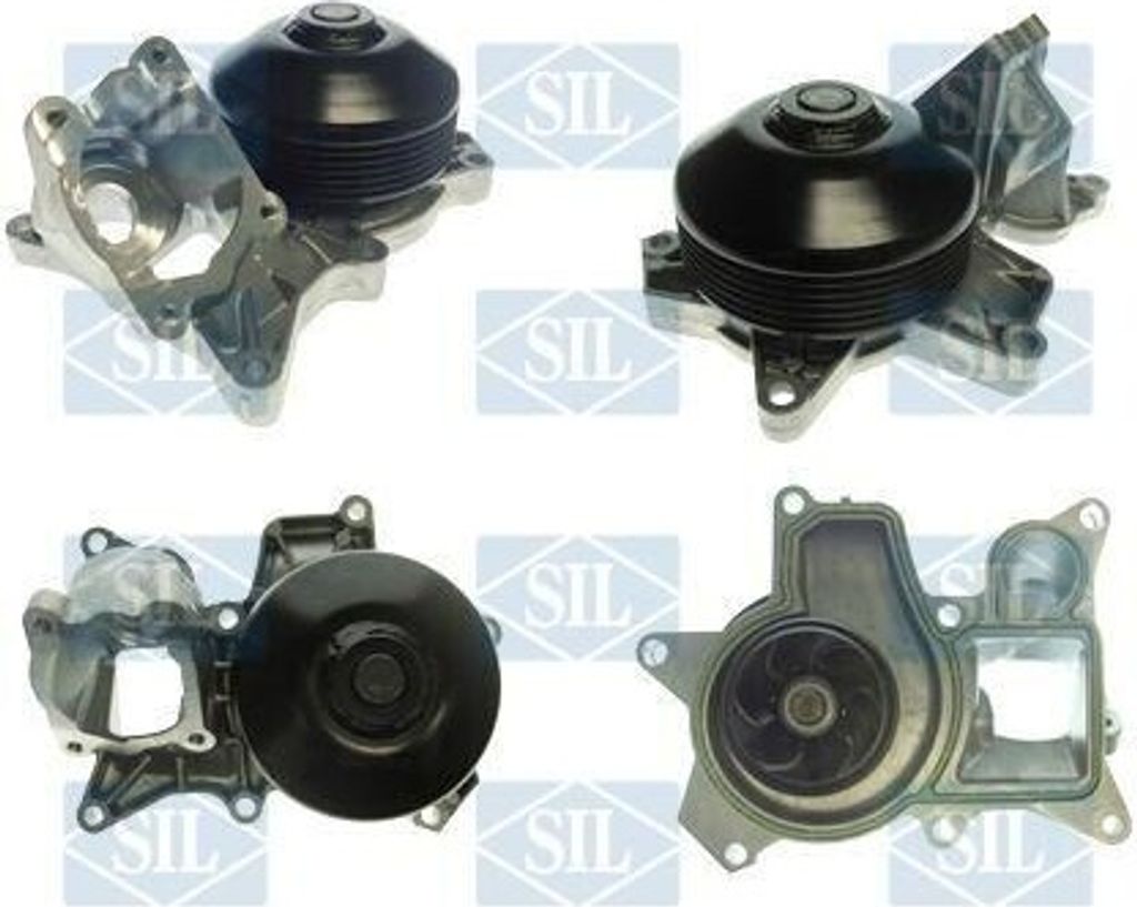Saleri SIL Kühlmittelpumpe Wasserpumpe für BMW 3 Touring (E91) 3 Limousine (E90) 5 Limousine (E60) 1 Schrägheck (E87) 5 Touring (E61) X3 (E83) P...