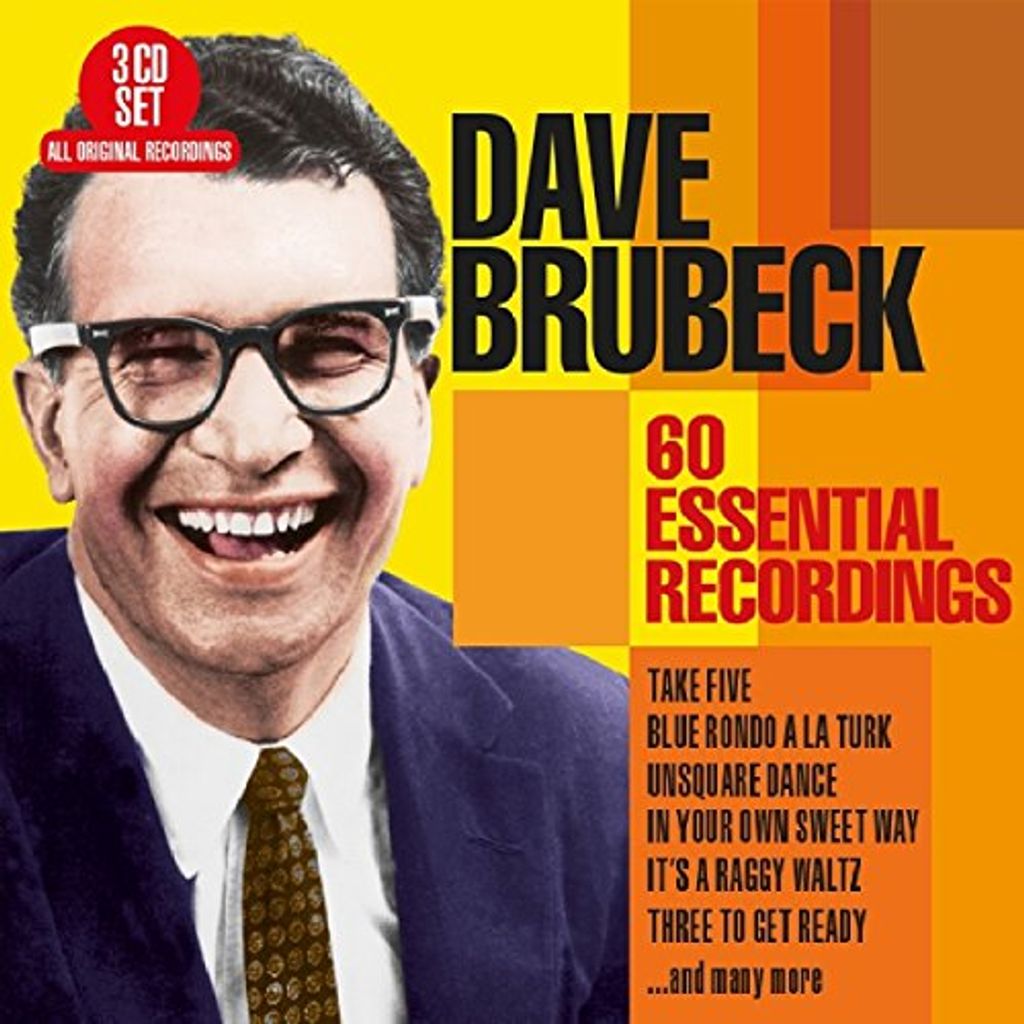 3 CDs Dave Brubeck 60 Essential Recordings