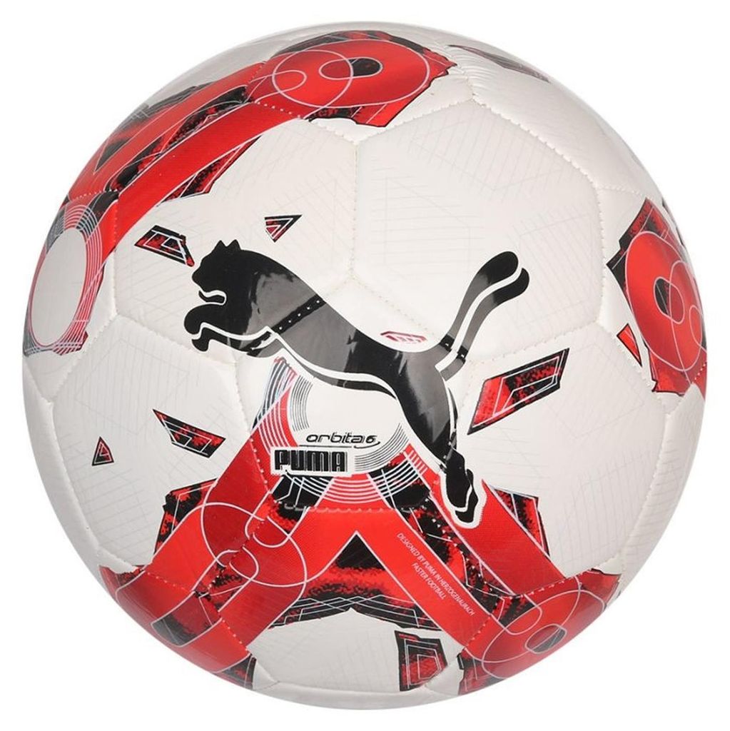Puma - "Orbita 5" Fußball PP936 (5) (Weiß/Rot)