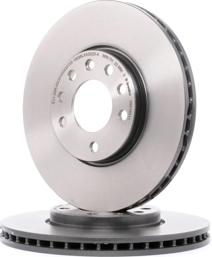 Brembo 09.9165.11 : Disque de Frein Anti-Vibration pour Opel Vectra et Signum