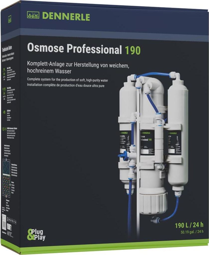 Dennerle Osmose Professional 190 - Komplett-Anlage zur Produktbild 