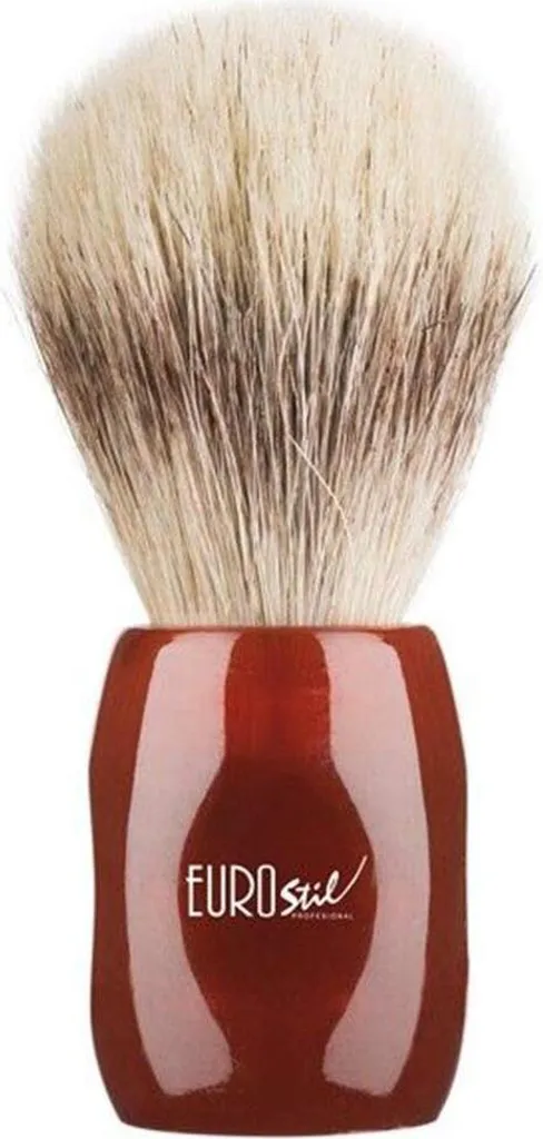 Pennello Barba Eurostil 24mm Rosso | Prezzo Imbattibile e Qualità Professionale