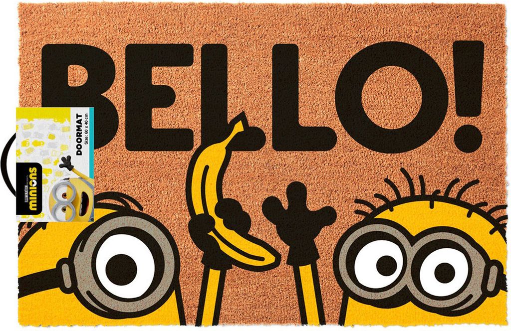 Fußmatte Kokos - Türmatte Kokos - Minions - Bello Produktbild 