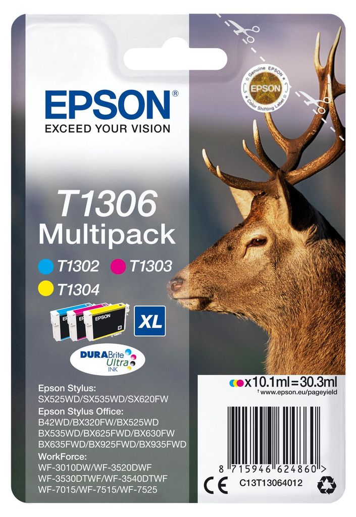 Epson Stag T1306 cartuccia d'inchiostro 1 pz Originale Immagine del prodotto 