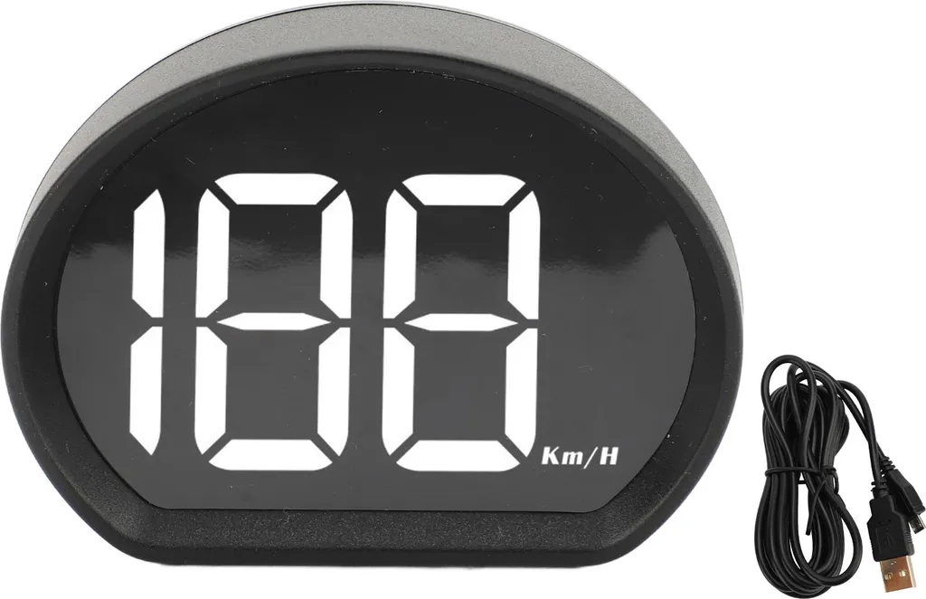Tachimetro Digitale HUD X3 Universale GPS - LED Bianco ad Alta Visibilità
