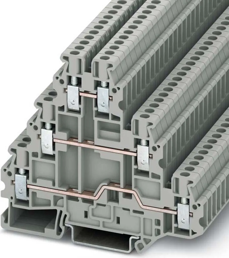 Borne pour armoire électrique Phoenix Contact UT 2,5-3L raccord à vis