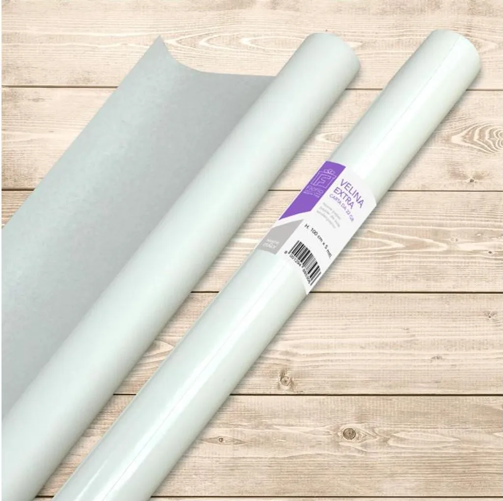 Carta Regalo e Imballaggio Florio 6099 Bianco Kraft 100x500cm 80g