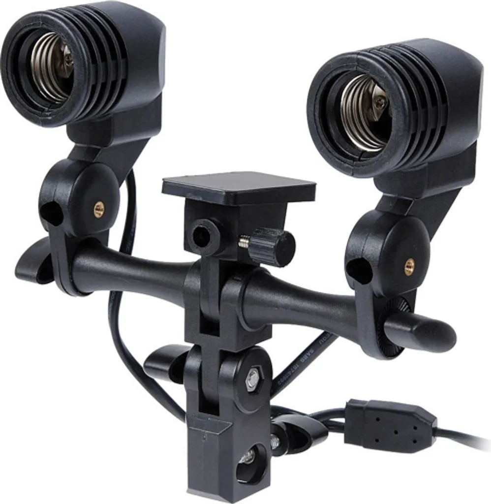 Support Flash et Parapluie de Studio Photo avec Douille E27 Pivotante