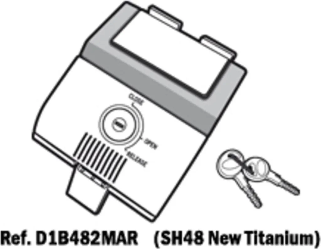 Changer serrure Top Case SHAD SH48 : Kit complet de remplacement sécurisé