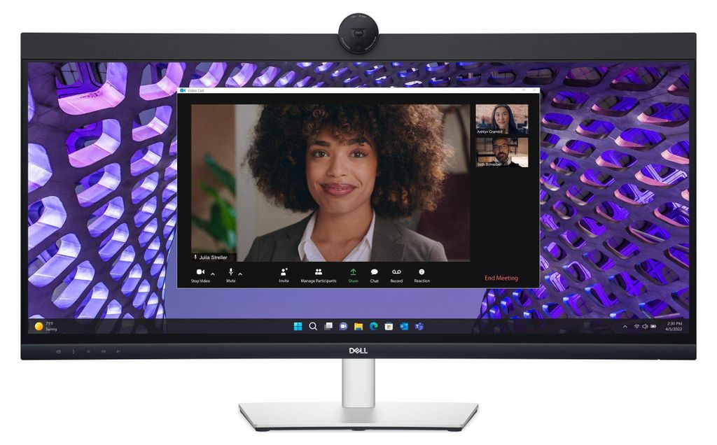 DELL P Series P3424WEB, 86,7 cm (34.1"), 3440 x 1440 Pixel, Produktbild 