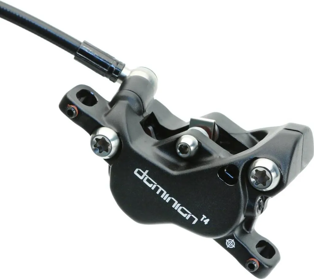 Étrier de frein à disque VTT Hayes Dominion T4 Post-Mount noir robuste