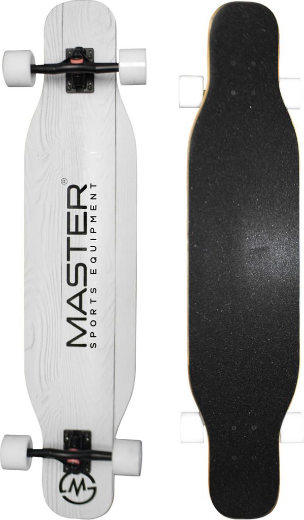 Longboard MASTER 42" dancing style, white wood Obrázek produktu 