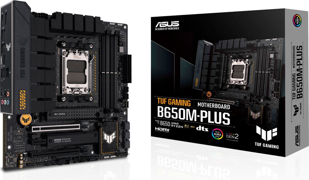 Asus 90Mb1Bg0-M0Eay0 Tuf Gaming B650M-Plus//Am5,B650,Usb3.2 Produktbild 