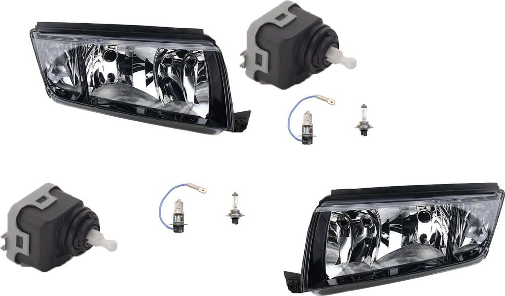 Johns, Scheinwerfer Osram Night Breaker Laser kompatibel zu Skoda Fabia 6Y Satz L R 6Y0941295 6Y1941015P 6Y1941015F 6Y1941016P 6Y1941016F