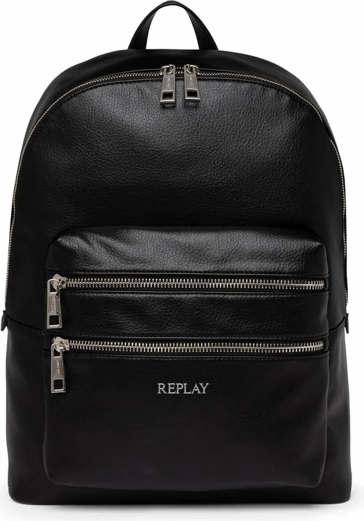 Zaino REPLAY Laptop Nero Università | Backpack Porta Computer Originale