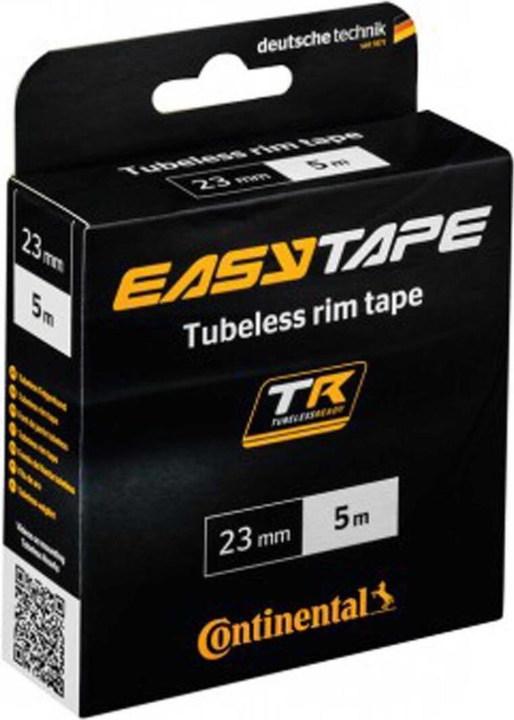 CONTINENTAL Fahrradzubehör - TUBELESS RIM TAPE 5m - 23mm - Orange