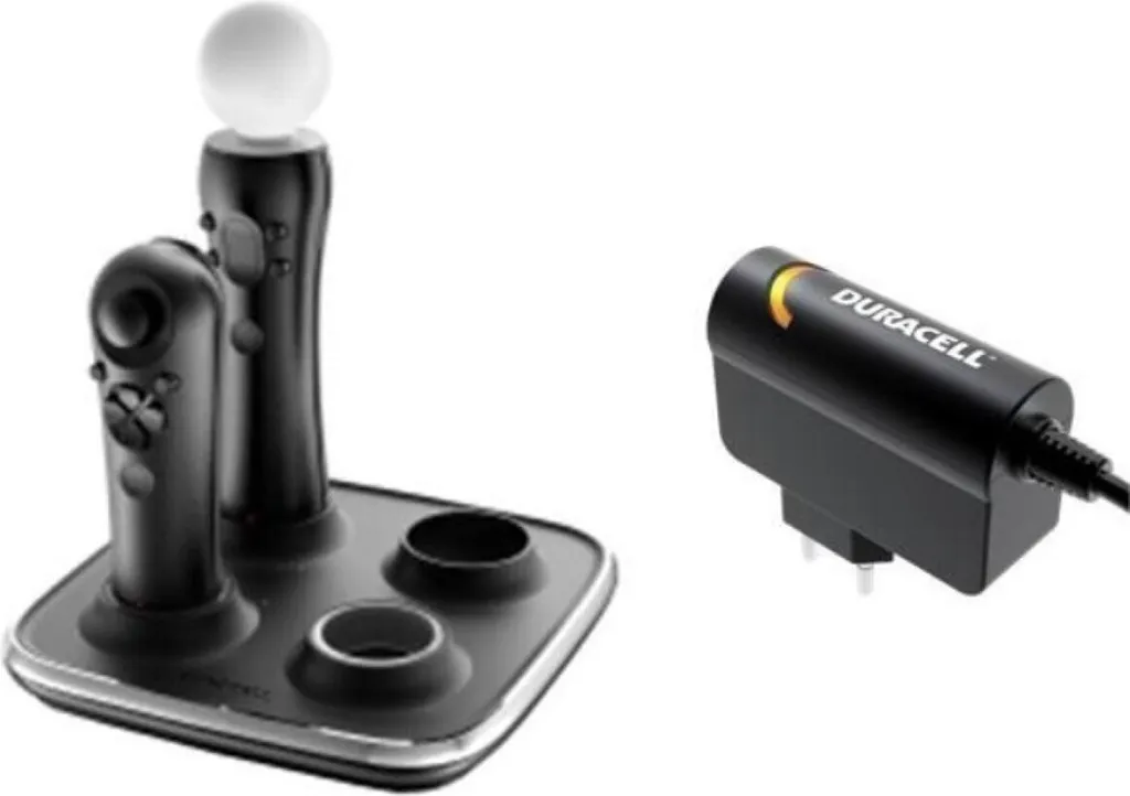 Dock Station PS Move 4 Slot: Caricatore Rapido per VR Controller e PS4 - 6