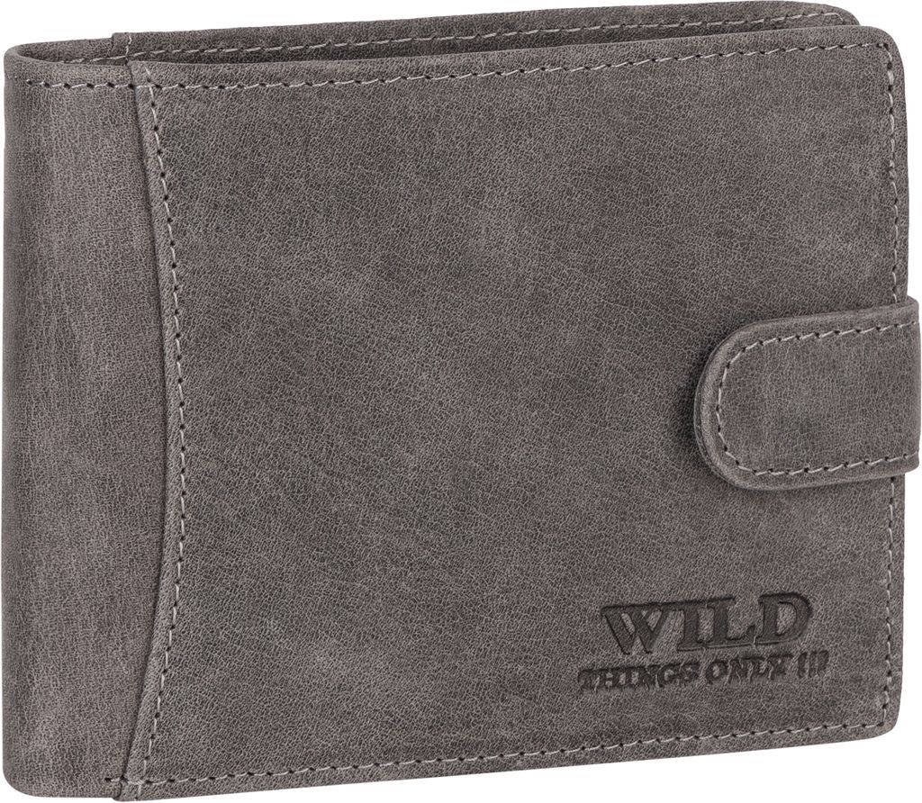 RFID echt Leder Portemonnaie Geldbörse Geldbeutel Herren Produktbild 