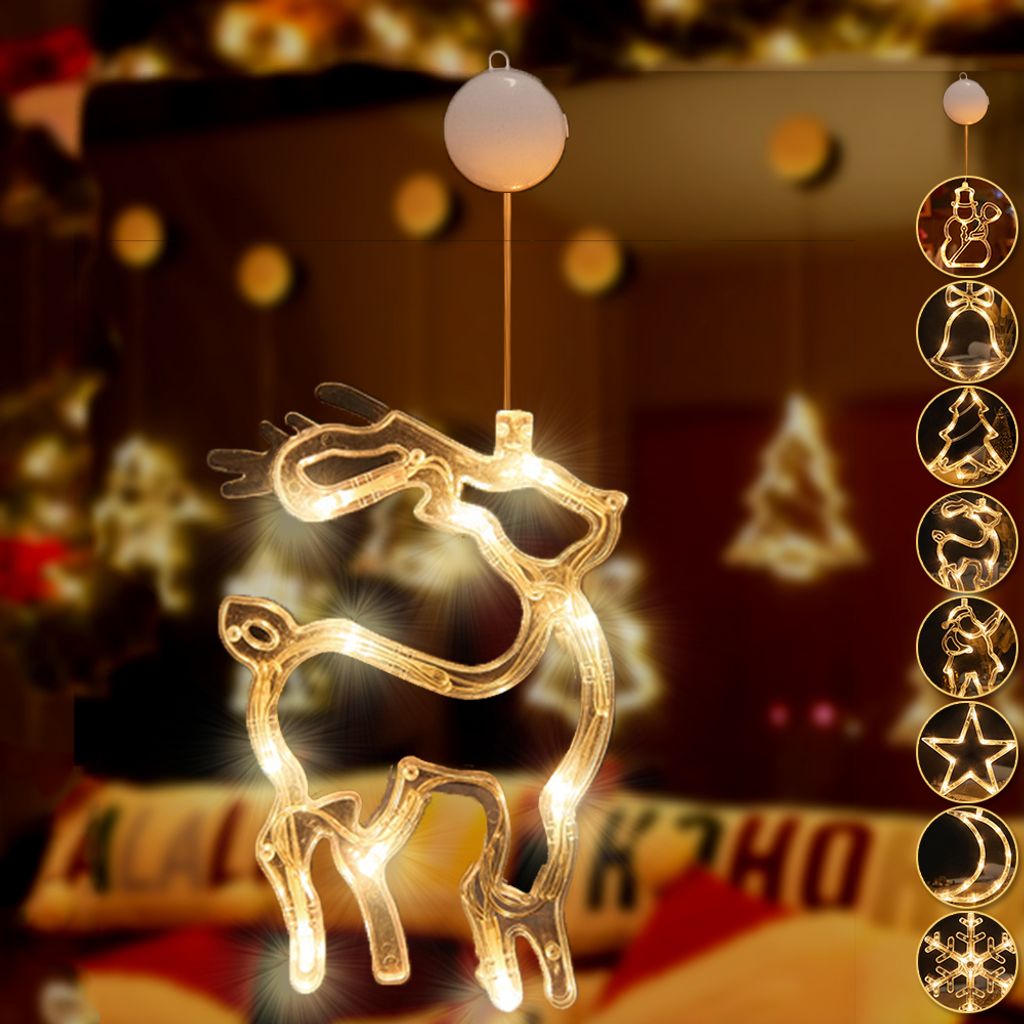 Luci di Natale a LED Luci di Natale, LED finestra fata luci Immagine del prodotto 
