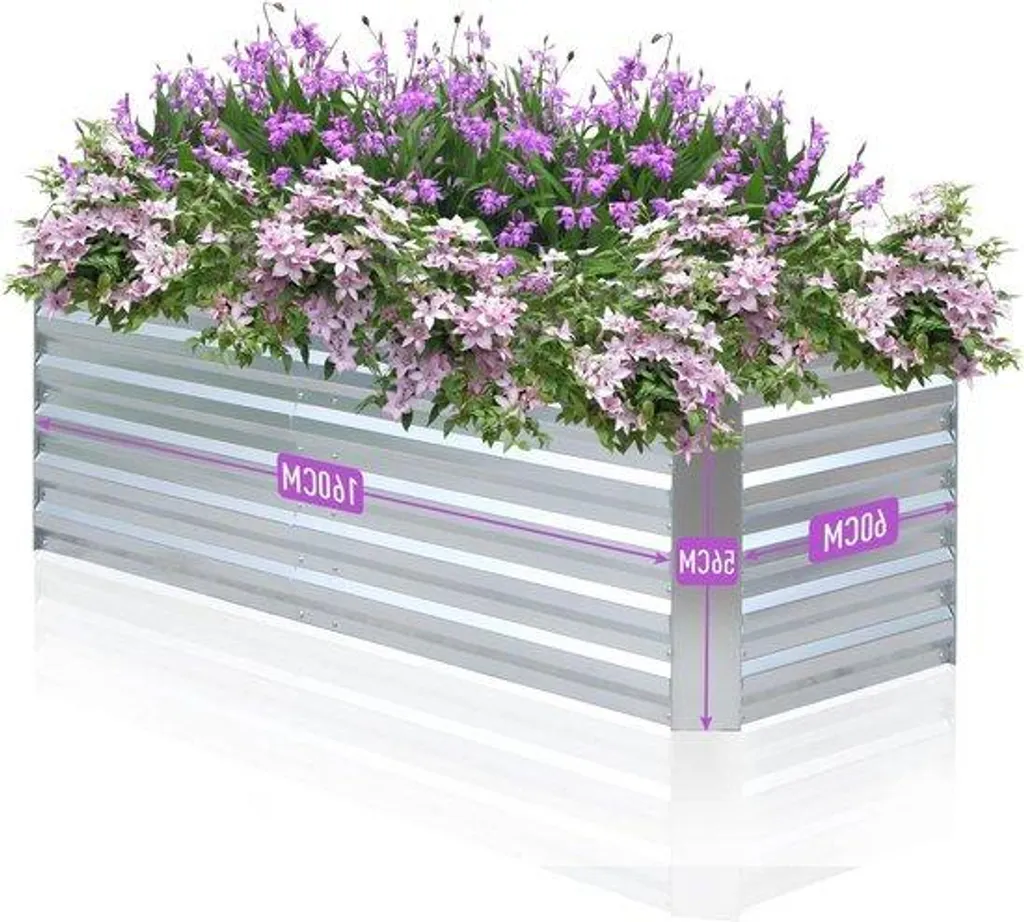 Parterre surélevé ergonomique contre le mal de dos pour jardin et cour