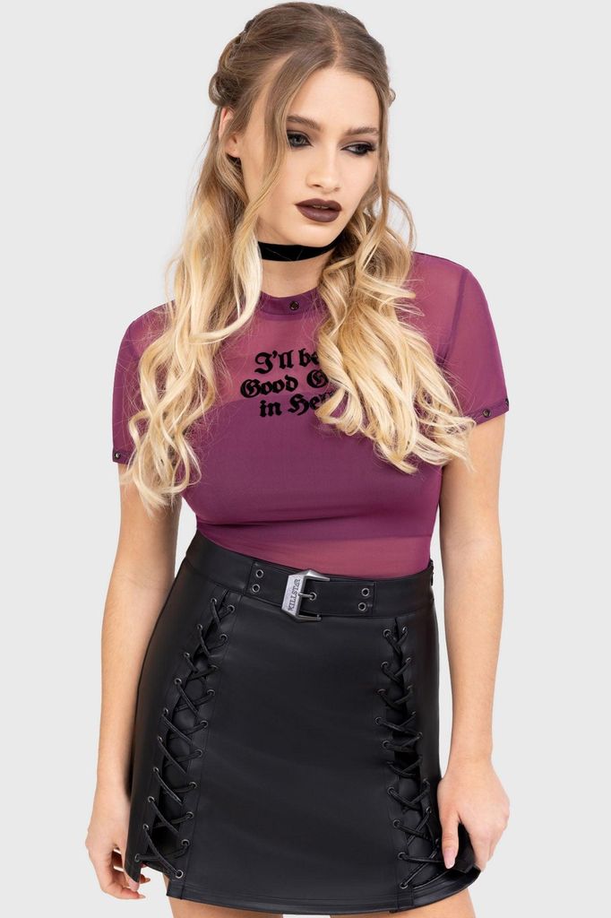 KILLSTAR Minirock - Lysandra 3XL