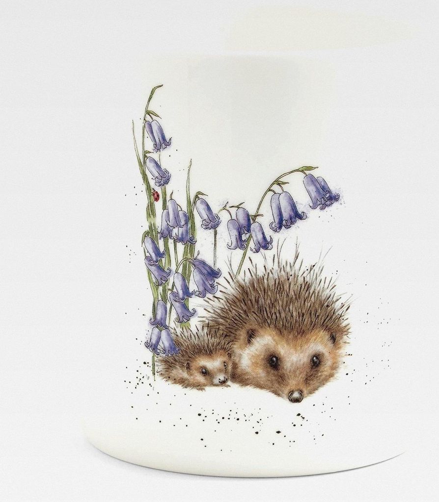 l Utensil Jat Igel und blaue Glocken