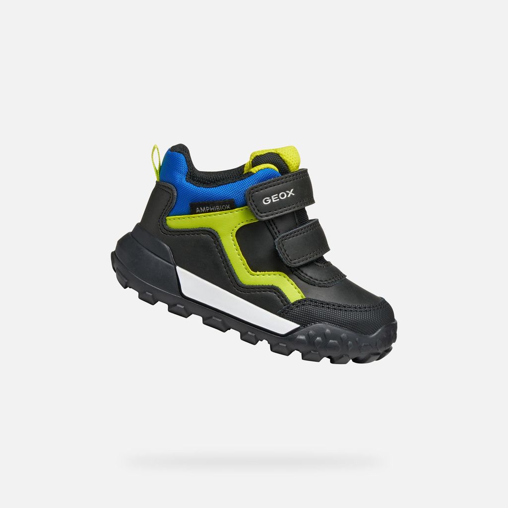 Geox Boys First Steps Trekkyup ABX Schwarz 26