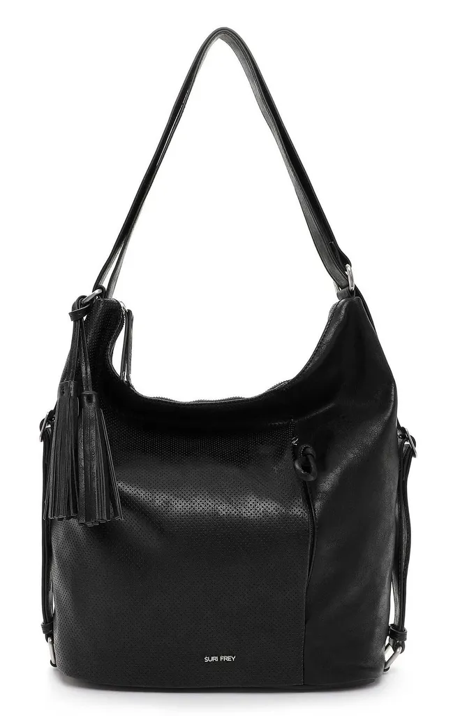 Petit sac à dos noir pour la ville Nicky SURI FREY - Idéal pour vos loisirs