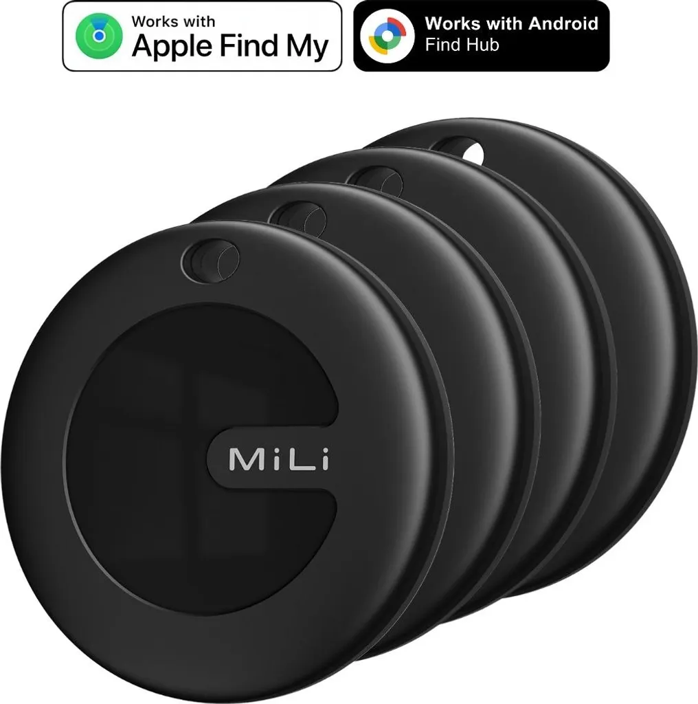 MILI MiTag Duo 4 Pack: Proteggi ciò che ami con Apple e Google Find My
