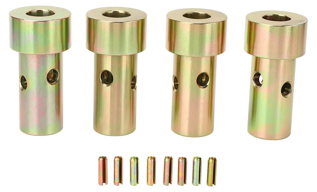 Kit adaptateur de douilles pour attelage 3 points tracteur catégorie 1