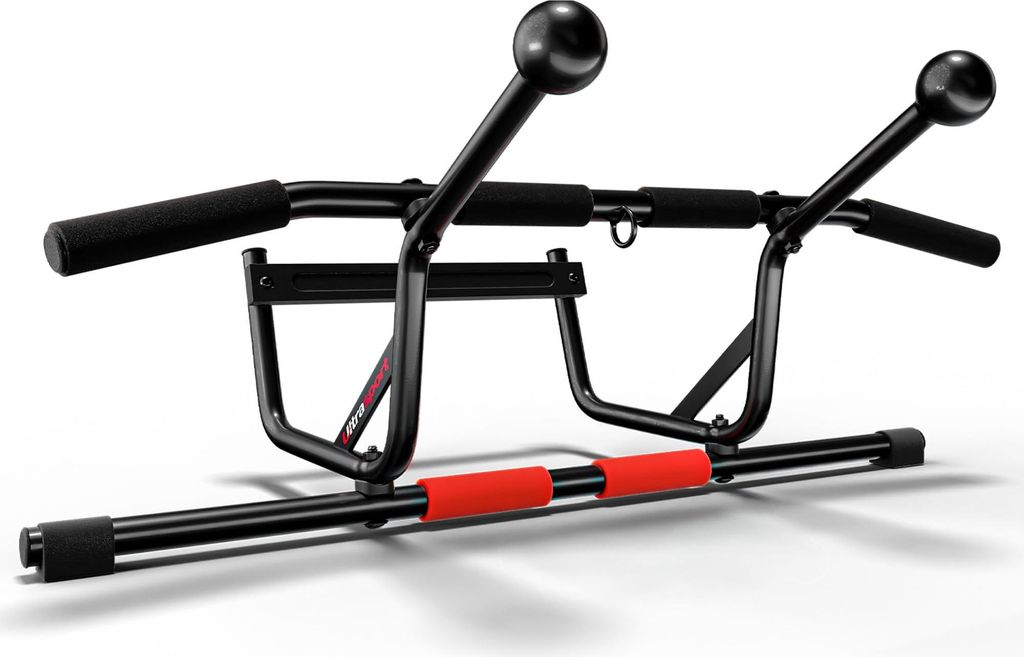 Ultrasport Klimmzugstange Türrahmen zum Einhängen ohne Bohren - Pull-Up Bar, Klimmzugstange Tür, Türreck für Klimmzüge, Klimmzugstangen