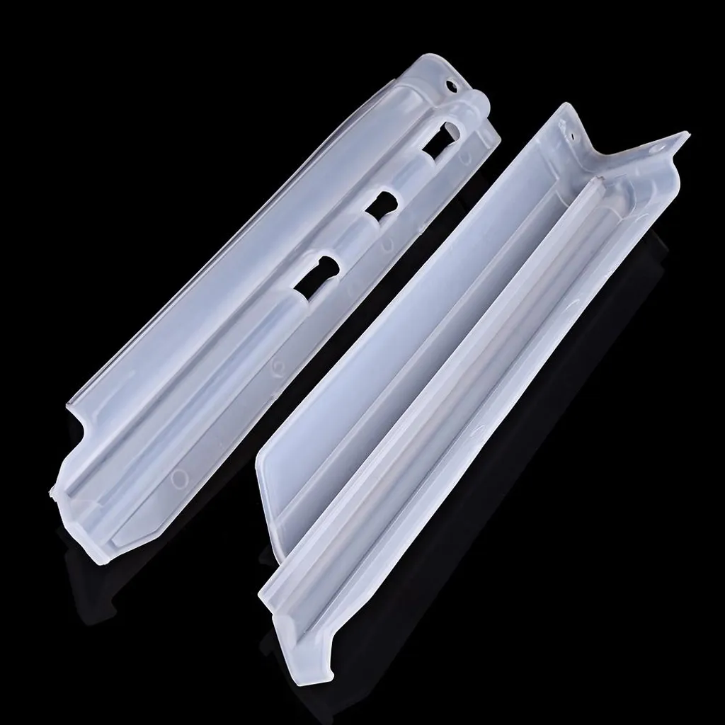 Moto -forcella -slider -copertura protettiva per Kawasaki KLX650 KLX250R Bianco