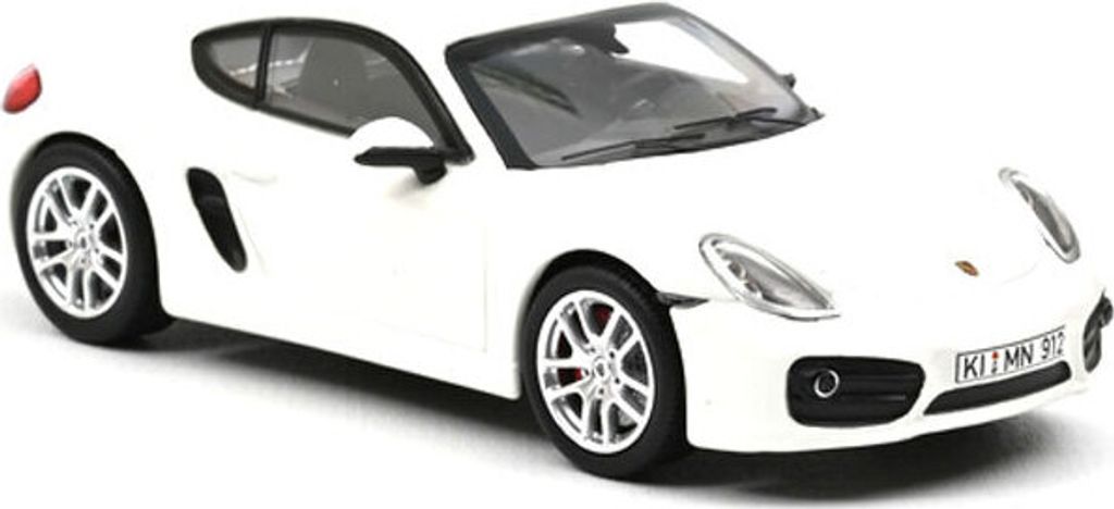 Norev 750037 Porsche Cayman S weiss 2013 Maßstab 1:43 Produktbild 1