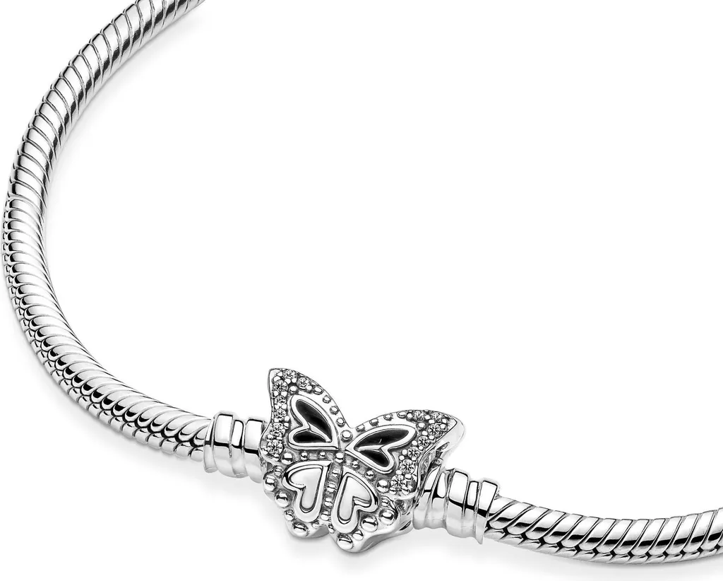Offerta Bracciale Pandora Farfalla 590782C01 - Misura 17cm Originale - 4
