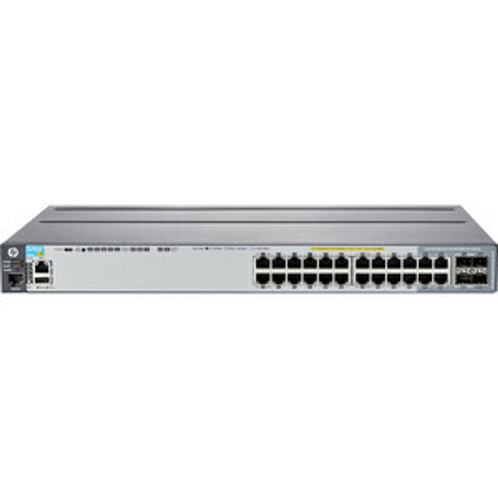 HPE Aruba Networking Aruba 2920 24G POE+, Managed, L3, Gigabit Ethernet (10/100/1000), 40 Gigabit Ethernet, Power over Ethernet (PoE), Rack-Einbau