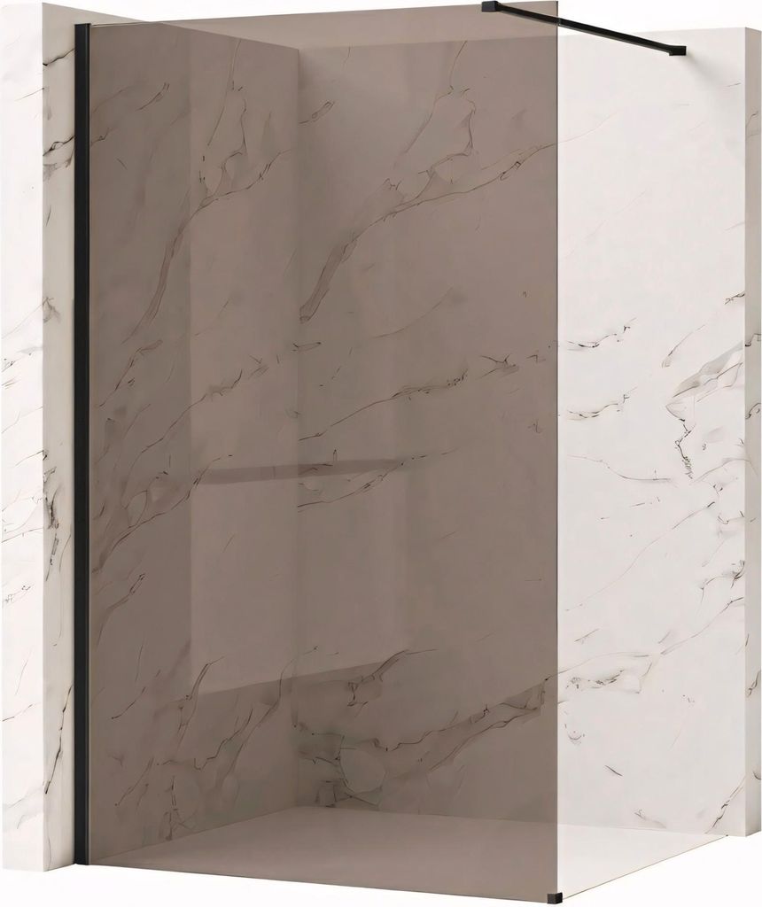 Parete doccia Walk-In REA Flexi 120 Black Immagine del prodotto 