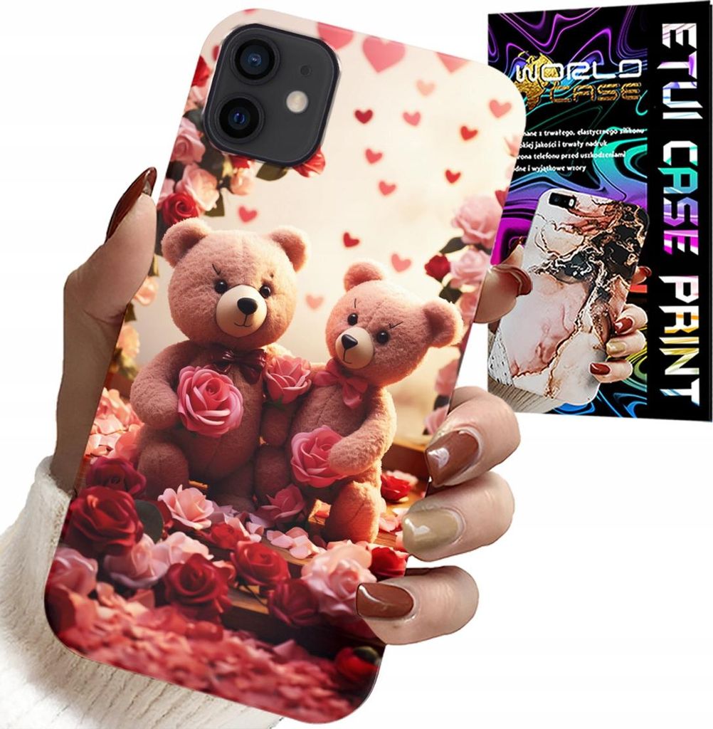Etui Für Iphone 11 - Teddybären, Liebe Dich, Herzen Viele Etui-Designs