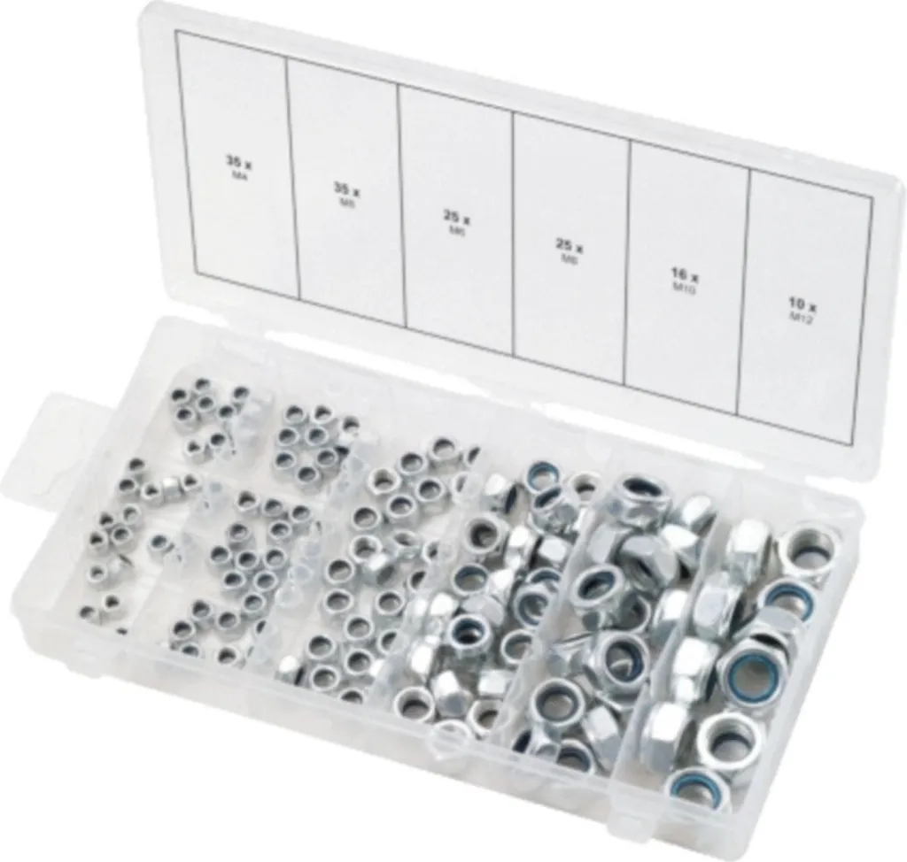 Set Dadi Autobloccanti KS Tools 146 pz | Indispensabile per il Fai da Te