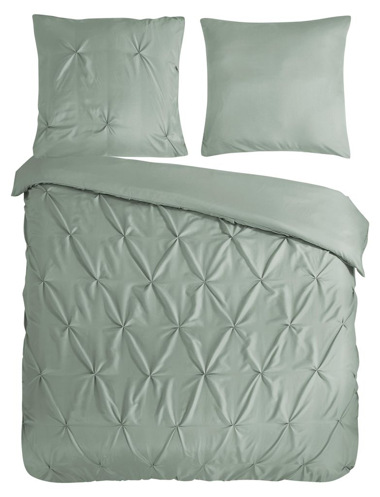 Duvet cover Pure 200x200 + 2* 80x80 cm - luxurious stitched pleats
