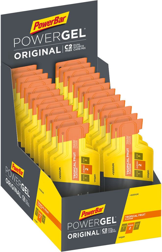 POWERBAR PowerGel Fruit Tropical Fruit Gel energetico ad Immagine del prodotto 