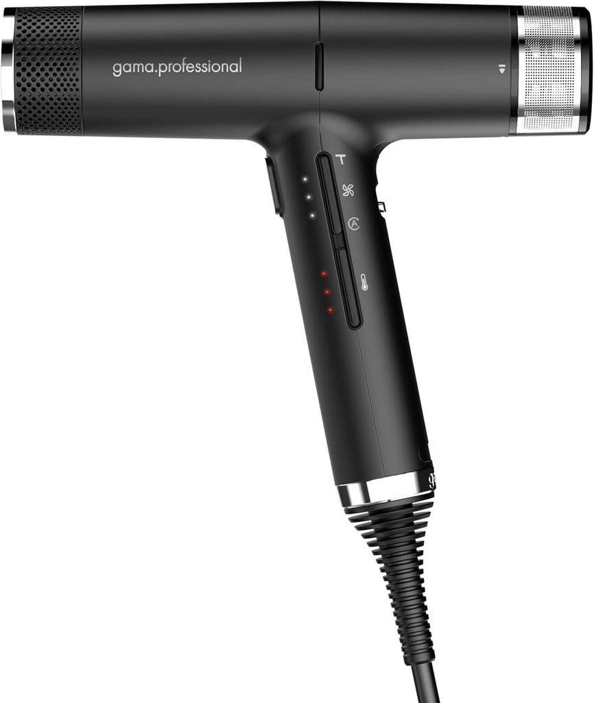 Haartrockner Professionale iQ2 | Funzione Turbo, Tecnologia Stand-by, Doppio filtro magnetico amovibile, Ergonomico e compatto, Ultra leggero 294 gr