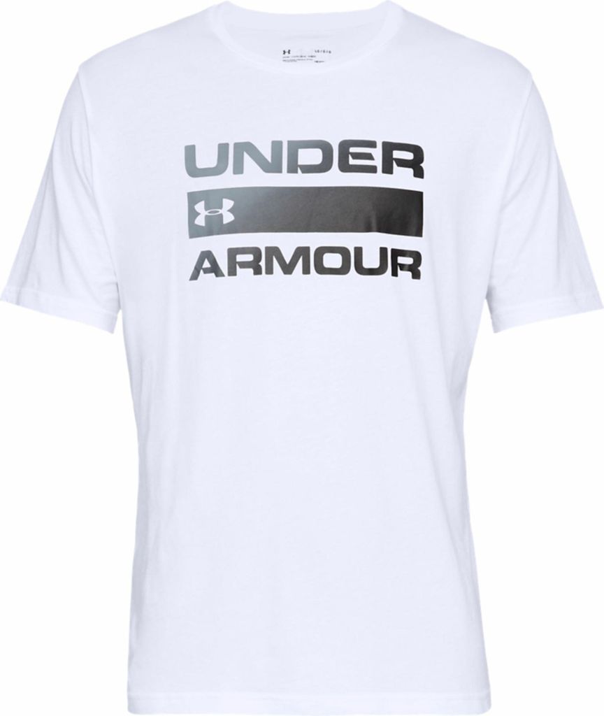 Under Armour Ua Team Issue Wordmark Ss - white, Größe:M