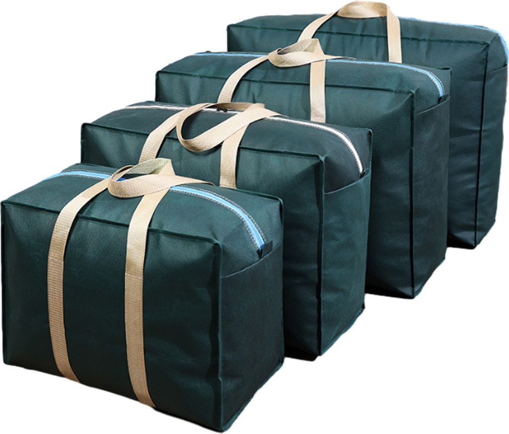 4PCS Atmungsaktive Aufbewahrungstasche für Bettwäsche, Produktbild 