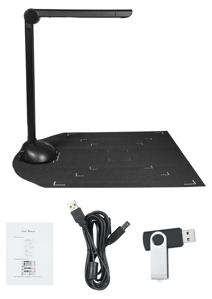 Caméra Documentaire HD 16MP USB pour Numérisation A3 et Scanner de Livres