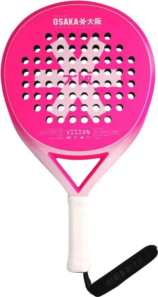 Osaka Vision Padelschläger Rosa  Rosa One Size Produktbild 