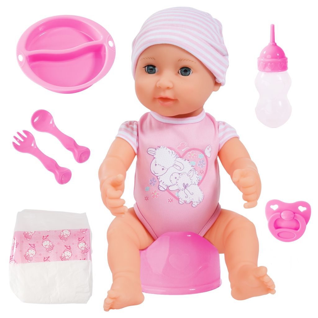 Bayer Design 94071AA Piccolina Newborn Baby | Puppen