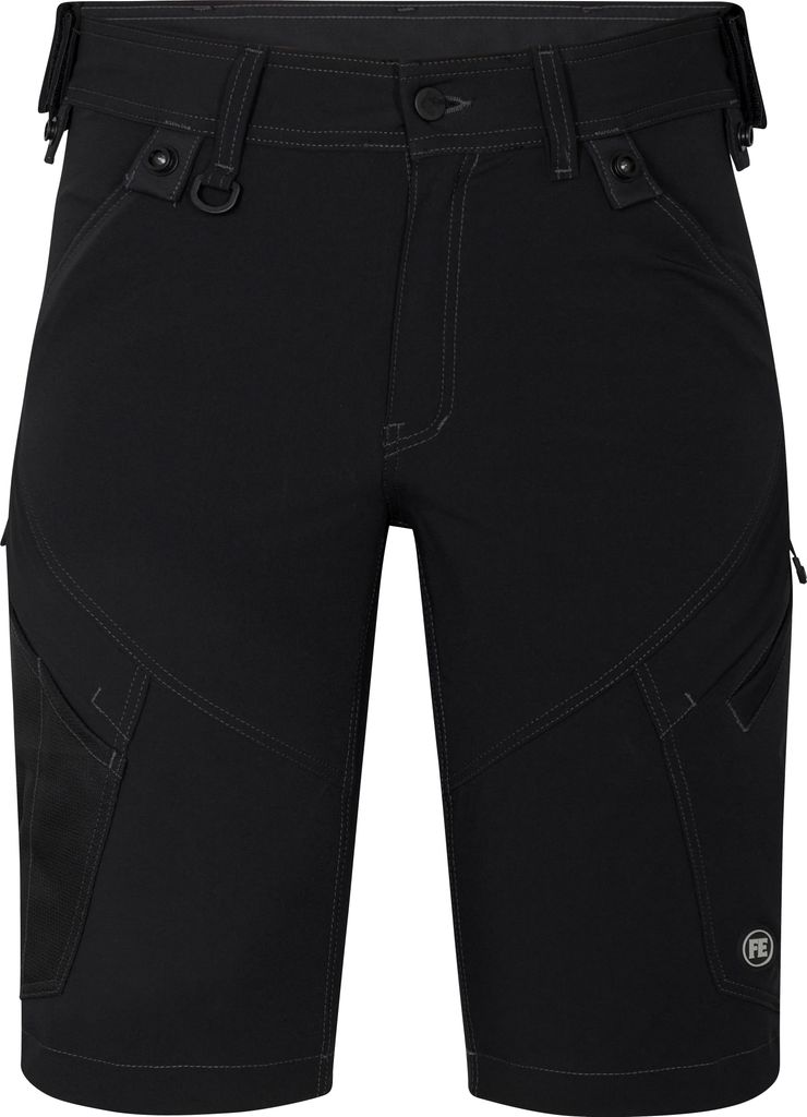 F. Engel X-treme Handwerkershorts mit 4-Wege-Stretch, Schwarz, Gr. 72