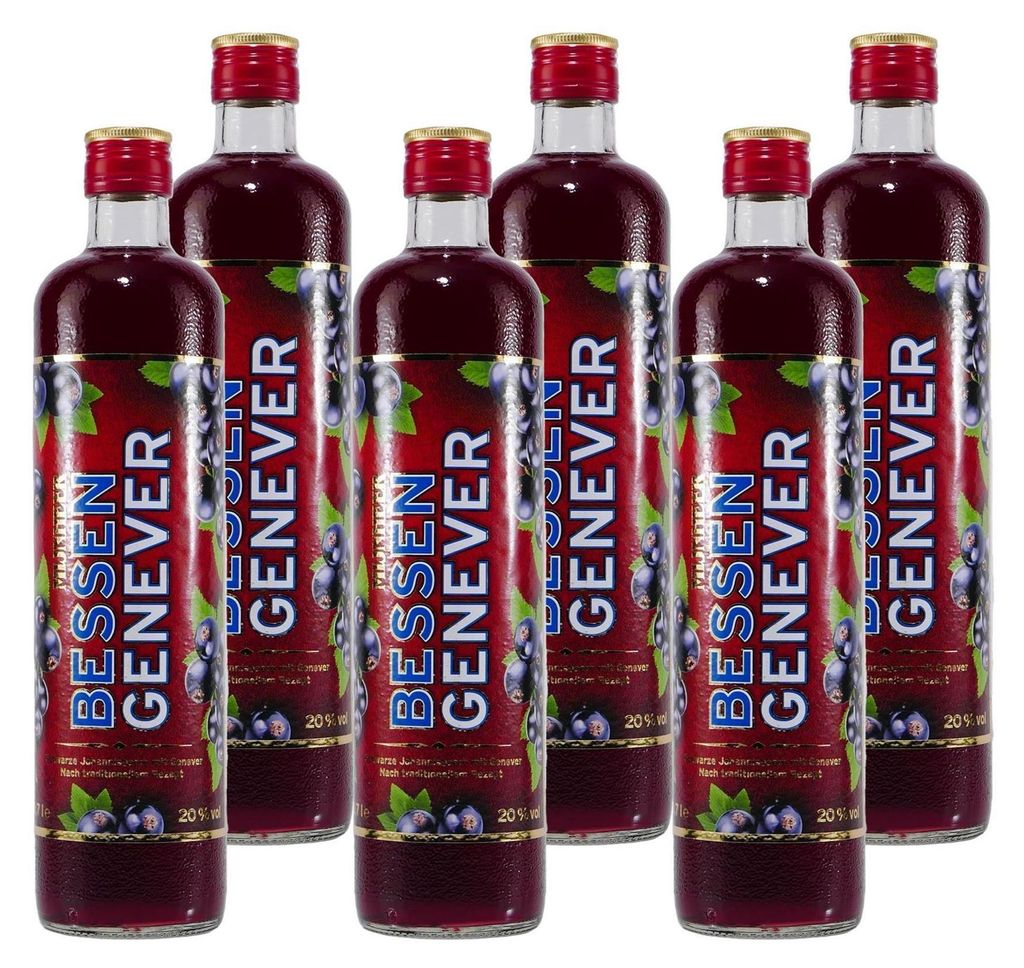Mijnheer Bessen Genever (6 x 0,7L) Produktbild 