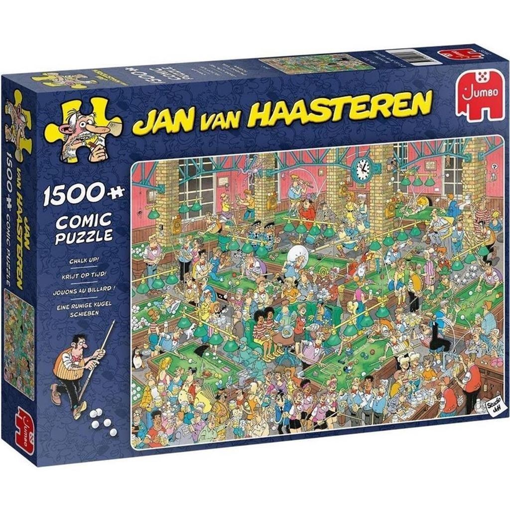 Jan van Haasteren - Chalk Up! - 1500 Teile, 1500 Stück(e), Produktbild 